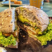 "The Held" (I'd choose a different bun, but rest was great) at Peter Pane in Vienna