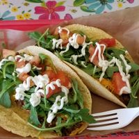 Tacos at Island Produce Cafe in North Palm Beach