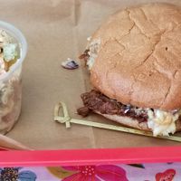 BBQ jackfruit at Island Produce Cafe in North Palm Beach