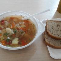 Cabbage soup at Soczysta Strawa in Lublin