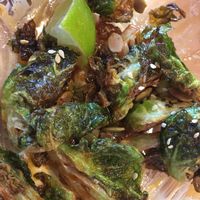 Brussels sprouts.  Sooo good at Casero Kitchen Table in Owen Sound