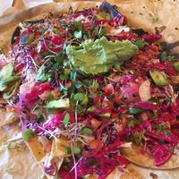 Vegan house nachos  at Casero Kitchen Table in Owen Sound