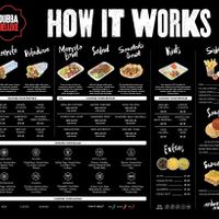 Menu  at Dubba Deluxe in Christchurch