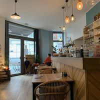 Inside of restaurant. Another small seating around around the corner too  at Itsy Bitsy in Lille