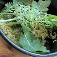 Tiramisu salé aux courgettes et crumble aux herbes   at Itsy Bitsy in Lille