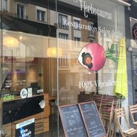 entrance at Herbosaurus in Rennes