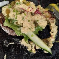 Vegan Tuna sandwich at Greenwoods in Amsterdam