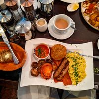 Vegan English Breakfast at Greenwoods at Greenwoods in Amsterdam