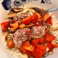 Crunchy oats   at Greenwoods in Amsterdam