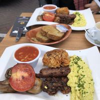 Vegan breakfast at Greenwoods in Amsterdam