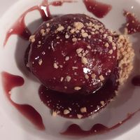 Torta di carote, mandorle e arancia at Life Bistrot in Volterra