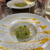 Zucchini pie  at Life Bistrot in Volterra