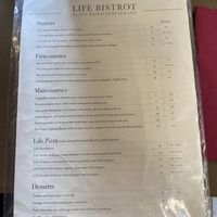   at Life Bistrot in Volterra