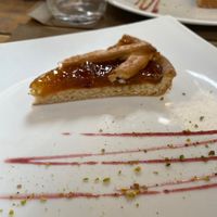 Tart of the day (fig)   at Life Bistrot in Volterra