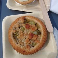 Top: Lemon mazarin
Bottom: Gooseberry tart at Glutenfria Paradiset in Ystad