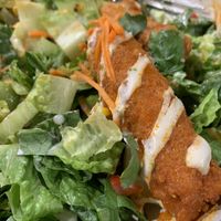 B-wing salad at Veggie Grill - Wells St in Chicago