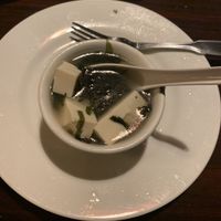 Tofu seaweed soup at Red Lotus Chinese Restaurant in West Yellowstone
