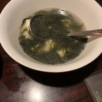 Soup at Red Lotus Chinese Restaurant in West Yellowstone