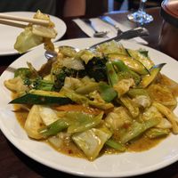 Vegetables  at Red Lotus Chinese Restaurant in West Yellowstone