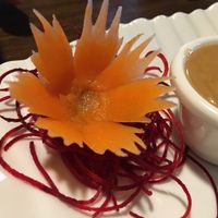 Carrot flower  at Thai Crystal in Pendleton