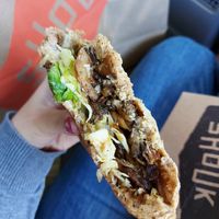Mushroom Shawarma at Shouk - Union Market in Washington