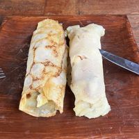 Vegan crepes   at Green Garden in Lembongan