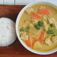 Tempe Curry at Green Garden in Lembongan