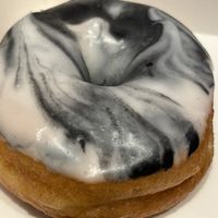 Marble icing donut   at Glazed in Newcastle Upon Tyne