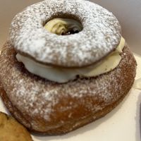 Pumpkin cream donut   at Glazed in Newcastle Upon Tyne