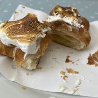 Lemon meringue crossaint  at Glazed in Newcastle Upon Tyne