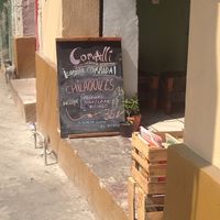 The ever changing sign at Comalli Cooperativa in Guadalajara