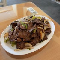 Mongolian Wonder  at Anna's Vegan Cafe in Sacramento