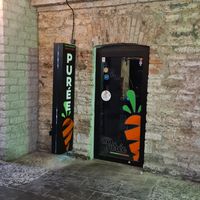 Inside the Roterman centre. at Purée Health Bar in Tallinn