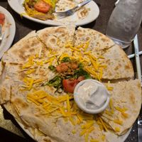 Quesadilla at El Tipico in Toledo