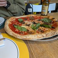 Truffle pizza at Mister Pizza - Via Pietrapiana in Florence