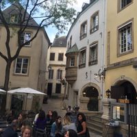 Outside  at Mercury in Luxembourg City