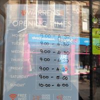 Times at Warrens Bakery in Newquay