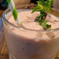 Vegan milkshake  at Atelie Cafeteria in Rio De Janeiro