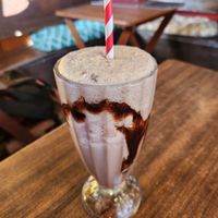 chocolate milkshake at Atelie Cafeteria in Rio De Janeiro