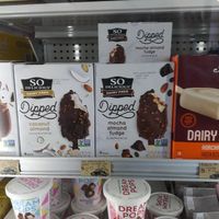 Vegan ice cream bars at Aldrich's Market in Port Townsend