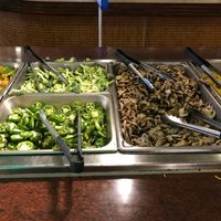 Veggie bar at Empire Fire in North Myrtle Beach