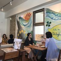 Inside at Raku Robi Kitchen in Naha