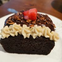 Choclate rice cake at Raku Robi Kitchen in Naha