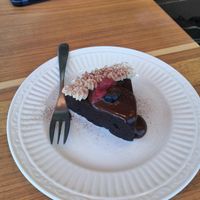 Gateau au Chocolat at Raku Robi Kitchen in Naha