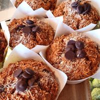 Vegan muffins at Lot Six Zero in Innaloo