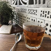 jin xuan tea  at Koffie Leute Brauhaus in Utrecht