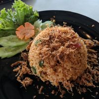 curry fried rice at Suan Eakaparp Vegetarian - สวนเอกภาพ อาหารเจ素食餐廳 in Pattaya