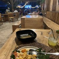 Live music occasionally 🎶   at Monkey Business in San Juan Siquijor