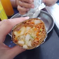 Veg roll at Spice Nepal in Pokhara