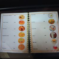 Price list at Spice Nepal in Pokhara